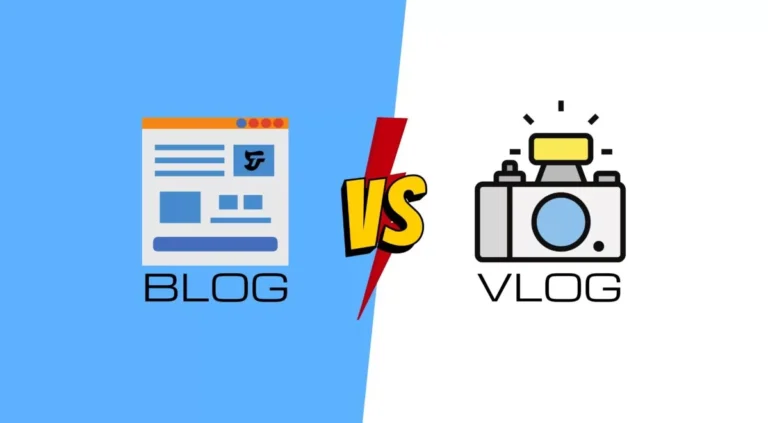 Difference Between Blog and Vlog