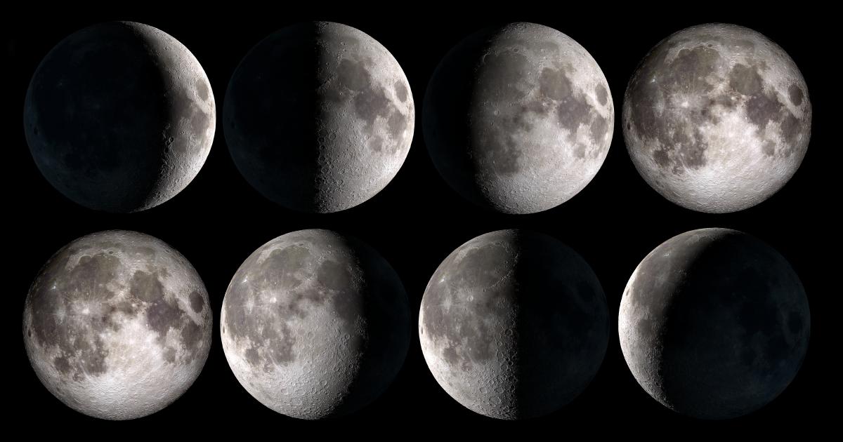 How Long Does It Take For The Entire Pattern Of Moon Phases To Be Completed?